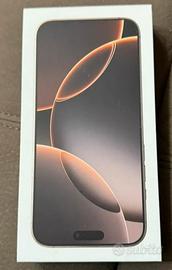 Apple Iphone 16 pro max 256 titanium sabbia 