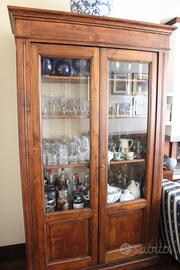 Armadio Vetrina Vintage in Legno