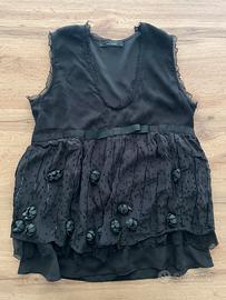 Canotta Twinset nera