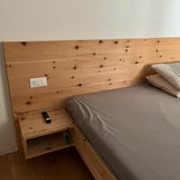 Letto in cirmolo