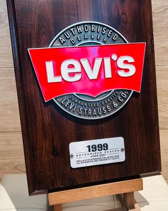 Insegna Levi's Vintage 1999 - Originale