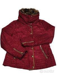 ZUIKI giacca cappotto pelliccia sport donna tg. l