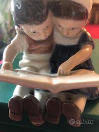 Statuina in porcellana