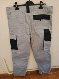 Pantaloni da lavoro tg.50, Grigi e neri