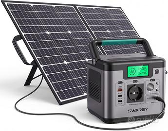 SWAREY Centrale Elettrica Portatile 300W pannelli