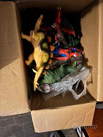 Dinosauri - animali vari- spiderman-ironman