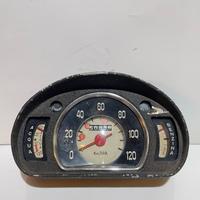 Cruscotto in alluminio, con termometro acqua Vegli