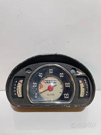 Cruscotto in alluminio, con termometro acqua Vegli