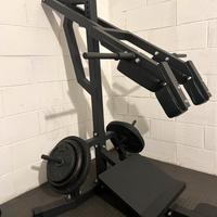 Hack Squat + 70kg dischi ghisa