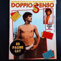 DOPPIOSENSO GAY n. 40 1977 - TONY PATRIOLI TWINKS