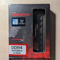 RAM HyperX Predator DDR4 2x4GB