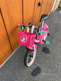 Bicicletta 14” BTWIN Unicorn 3-6 anni