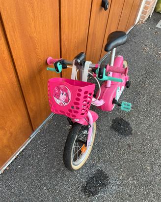 Bicicletta 14” BTWIN Unicorn 3-6 anni