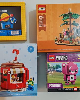 Lotto set Lego mai aperti