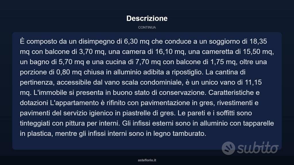 Appartamento – Messina, Rione Condottieri, II Circoscrizione - Vista 5