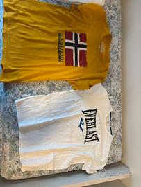 Set  due maglie Everlast e Napapjiri