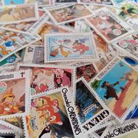 Raccolta francobolli disney