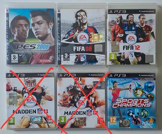 Lotto giochi PS3