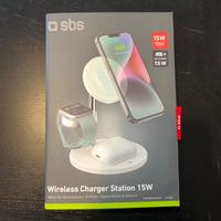 Caricatore wireless 3 in 1 - mai usato