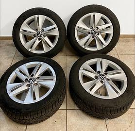 Cerchi vw Golf 5x112 gomme invernali