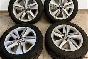 Cerchi vw Golf 5x112 gomme invernali