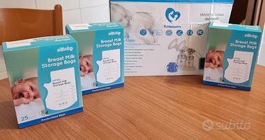 Tiralatte elettrico doppio Bellababy + Accessori e