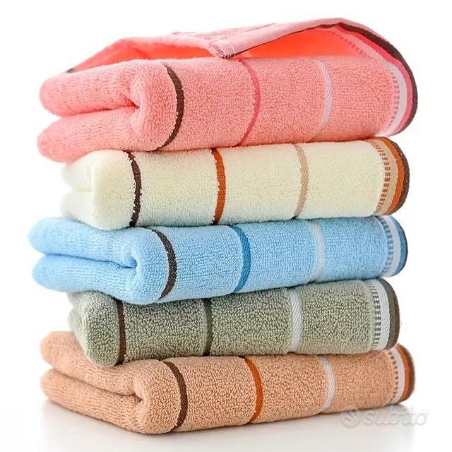 Set di Asciugamani di Lusso 100% Cotone,400 gsm - Arredamento e Casalinghi  In vendita a Varese