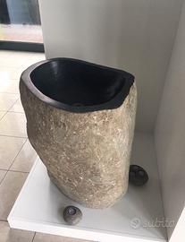 Lavabo pezzo unico in pietra naturale Flinstones