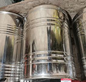 Fusti acciaio inox per olio