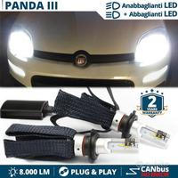 Kit LED H4 per FIAT PANDA 3 Anabbaglianti + Abbagl