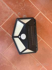 Applique solare led sensore movimento