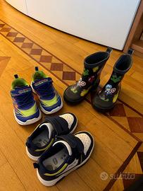 3 paia scarpe bimbo tg 24