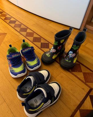 3 paia scarpe bimbo tg 24