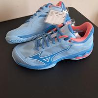 Scarpe Mizuno Padel Tennis Wawe Exceed Light 38