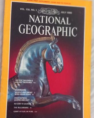 Annata 1980 completa NationalGeographicMagazine