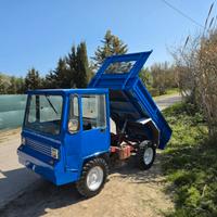 Motoagricola 4x4 ribaltabile idraulico