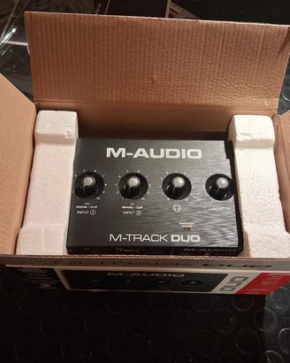 Scheda Audio M-AUDIO M-TRACK DUO
