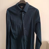 Camicia Terranova Blu Scuro Taglia S – Slim Fit 👔