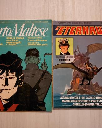 L'Eternauta n. 1 (1982) +Corto Maltese n. 9 (1984)