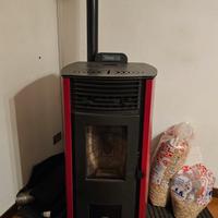Stufa a pellets GI GRACO Ecoforesf 12.5 kw