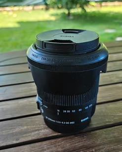 Sigma obiettivo 18-200 f/3.5-6.3