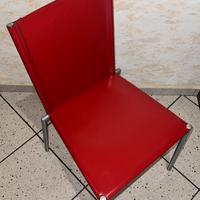 Set di sedie in cuoio
