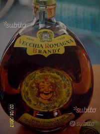 Bottiglia brandy vecchia romagna vessope'