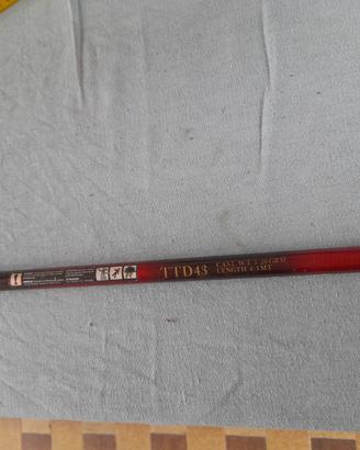Canna pesca inglese Daiwa vintage