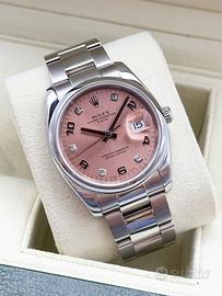 Rolex Date 115200 Pink Brilli Factory, Si Permute