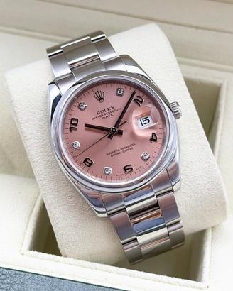 Rolex Date 115200 Pink Brilli Factory, Si Permute