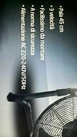 Ventilatore potente.