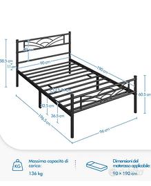 Letto 160x180