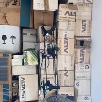 Targhetti targetti lotto stock lampada alta lite