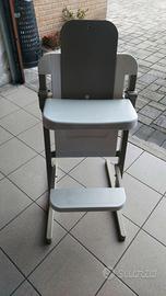 Seggiolone Sgabello Brevi Slex evo bianco